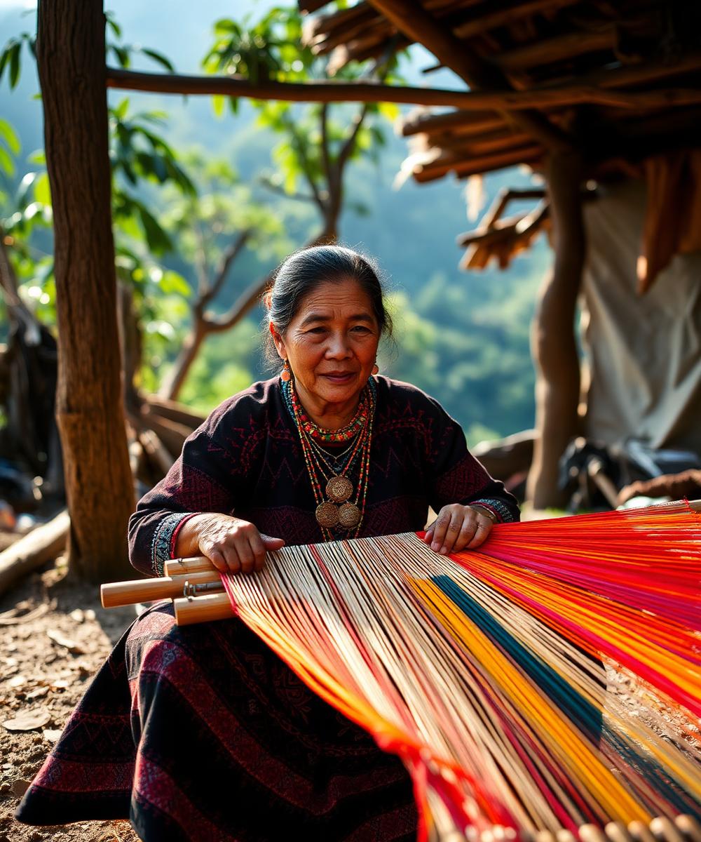 Rosalba Nuvita, wiwa weaver